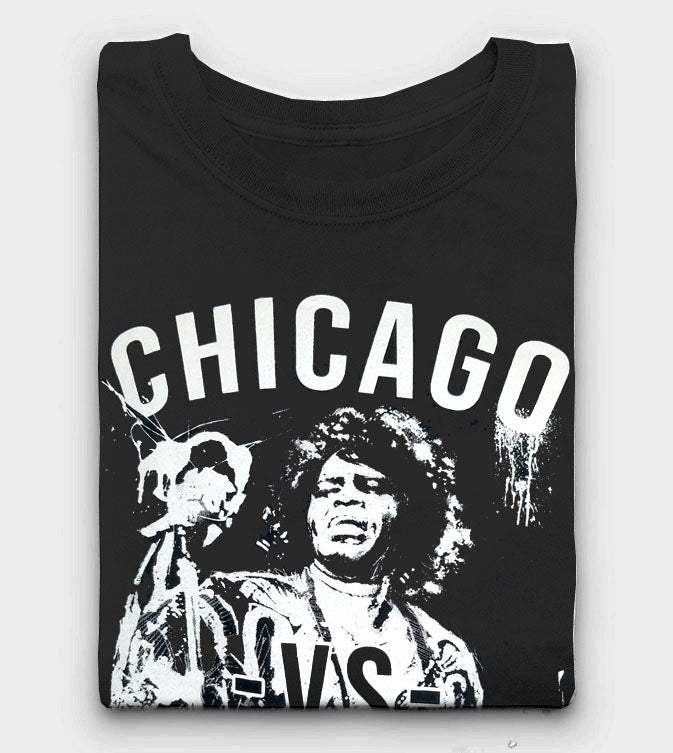 Chicago VS Everybody Black T-Shirt - GETILL1